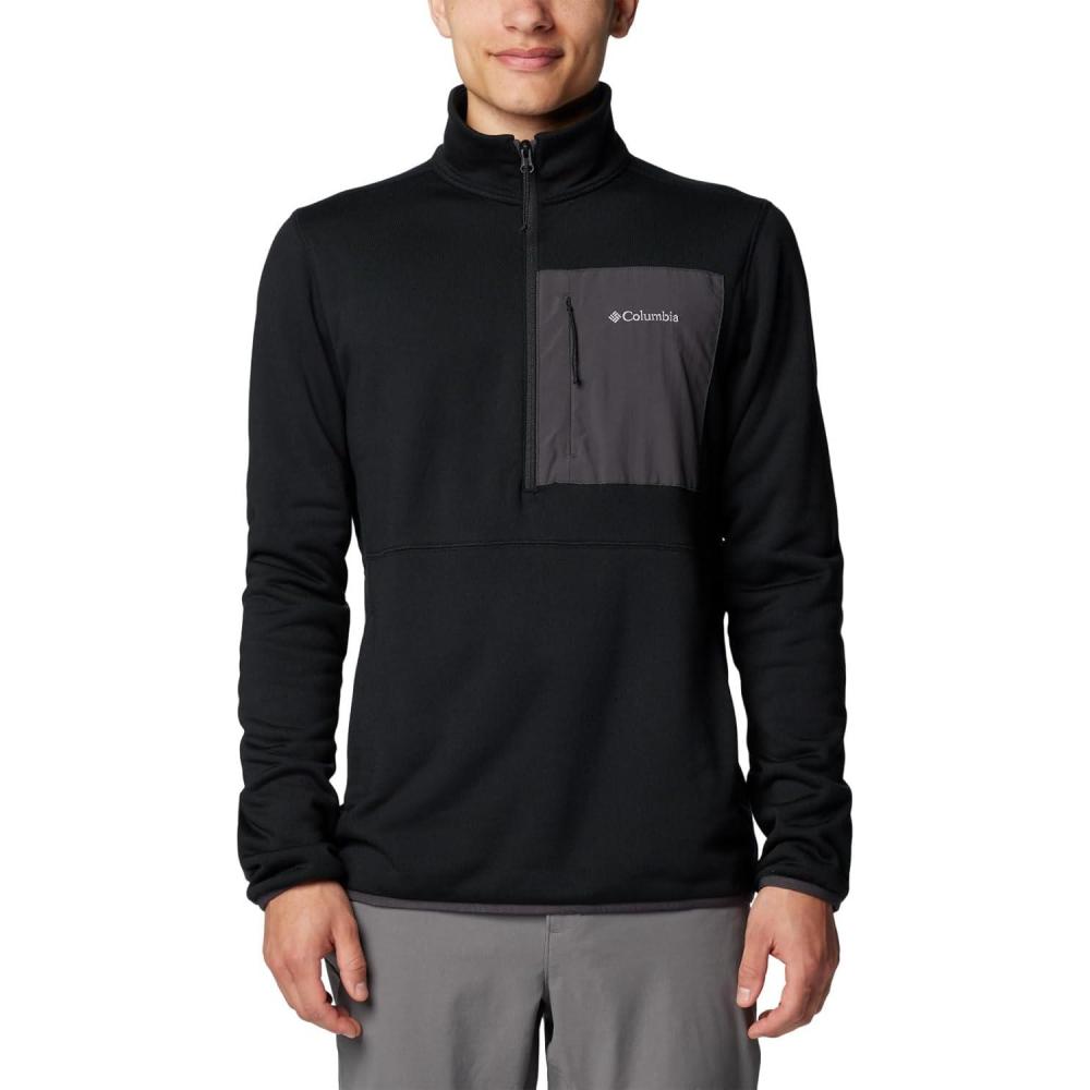 imageColumbia Mens Hike Half Zip IIBlack