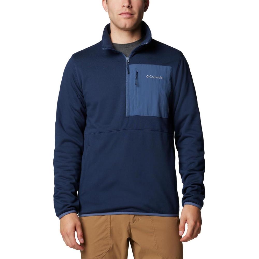 imageColumbia Mens Hike Half Zip IICollegiate NavyDark Mtn