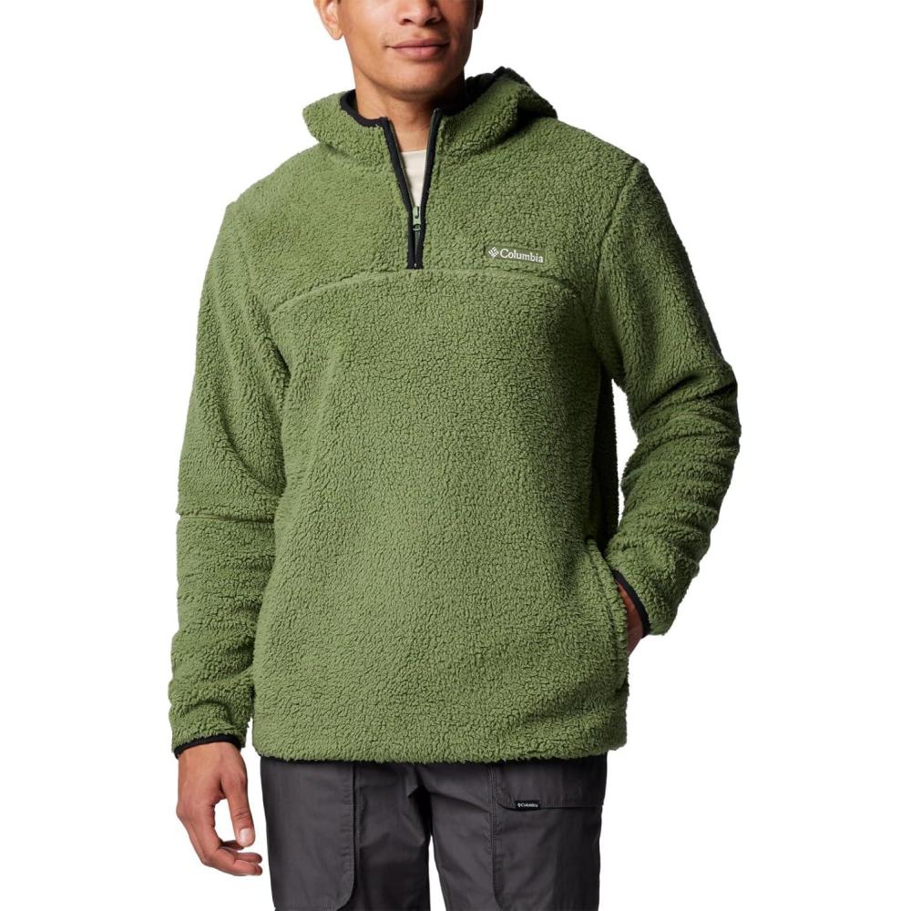 imageColumbia Mens Rugged Ridge III Sherpa Pullover HoodieCanteen