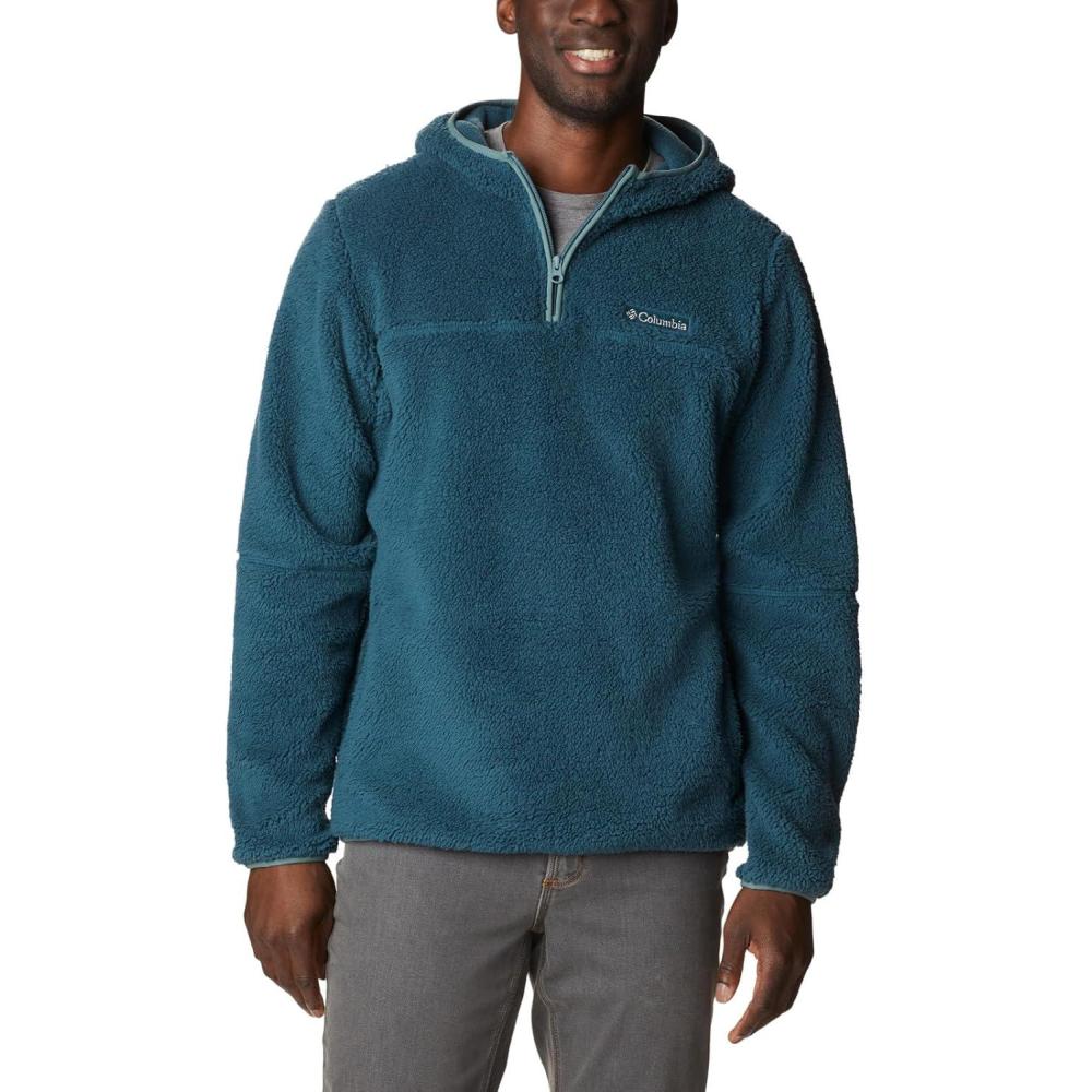 imageColumbia Mens Rugged Ridge III Sherpa Pullover HoodieNight Wave