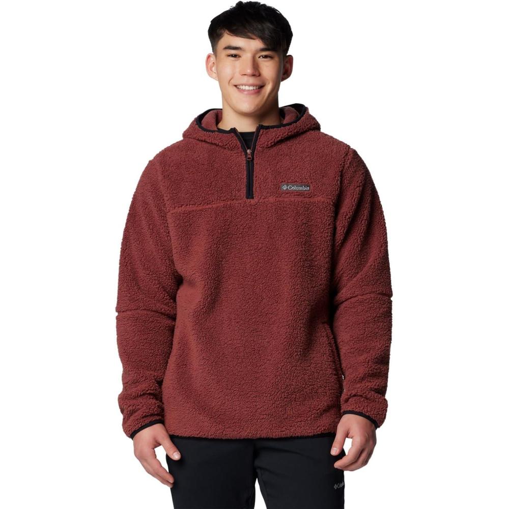 imageColumbia Mens Rugged Ridge III Sherpa Pullover HoodieSpice