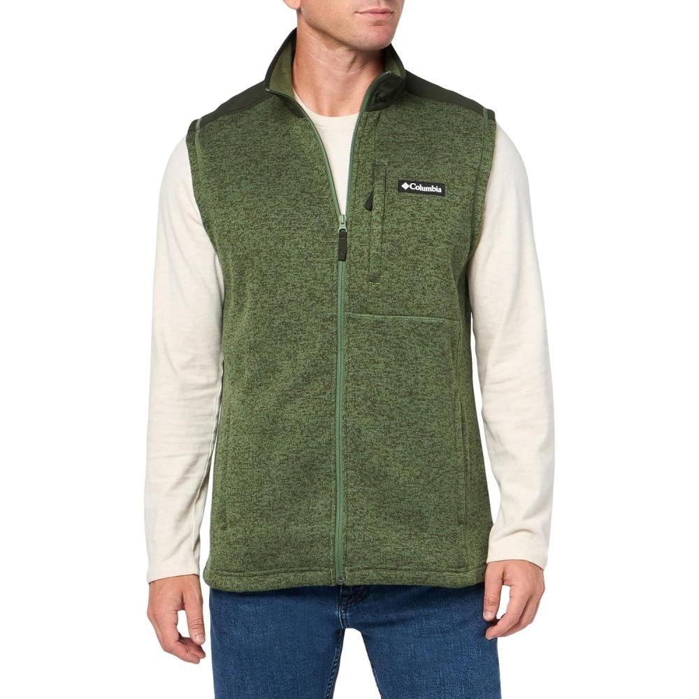 imageColumbia Mens Sweater Weather Vest IICanteen HeatherGreenscape