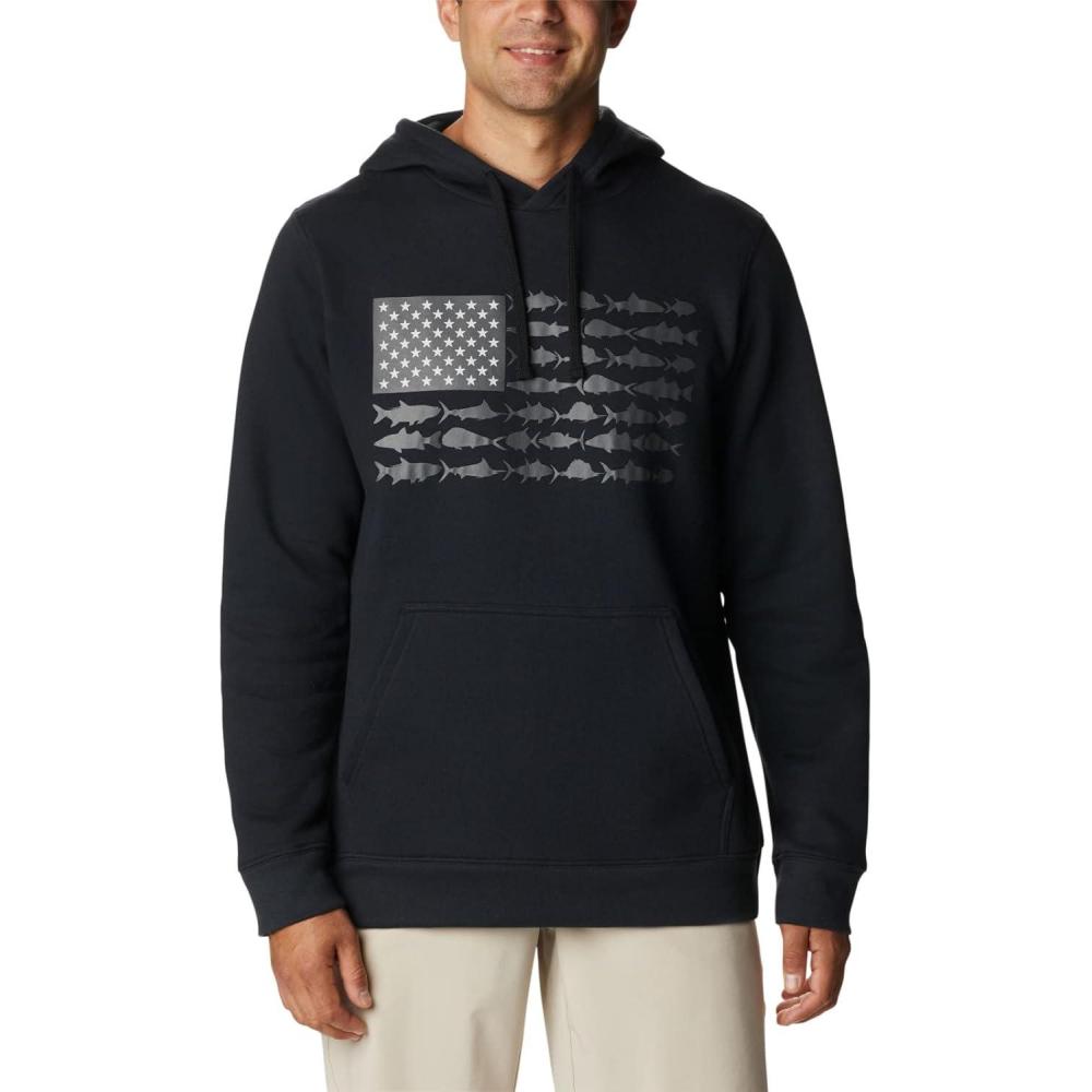 imageColumbia mens Pfg Fish Flag II Hoodie