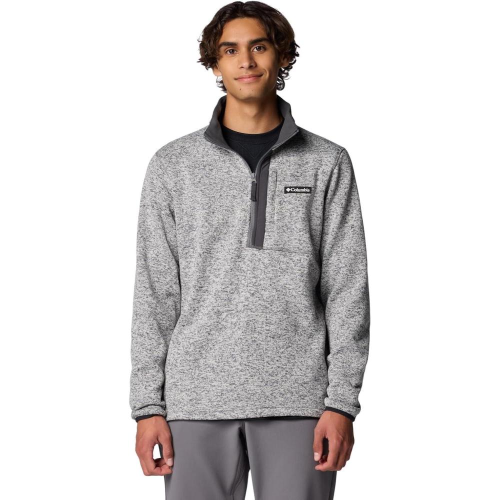 imageColumbia mens Sweater Weather Half ZipCity Grey Heather