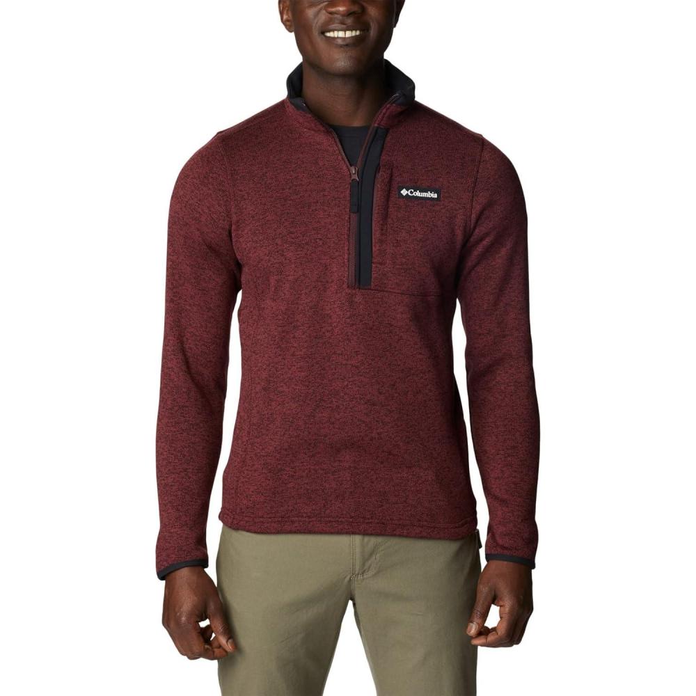 imageColumbia mens Sweater Weather Half ZipElderberry