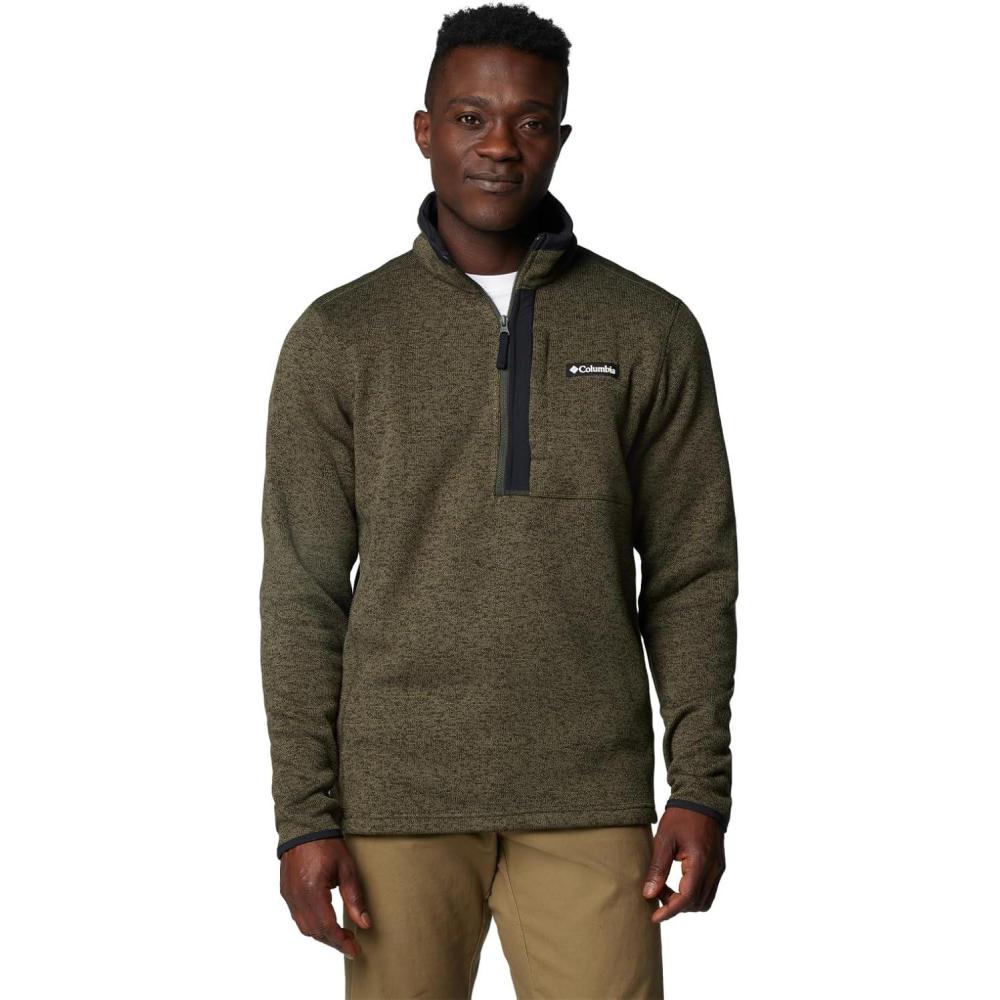 imageColumbia mens Sweater Weather Half ZipGreenscape Heather