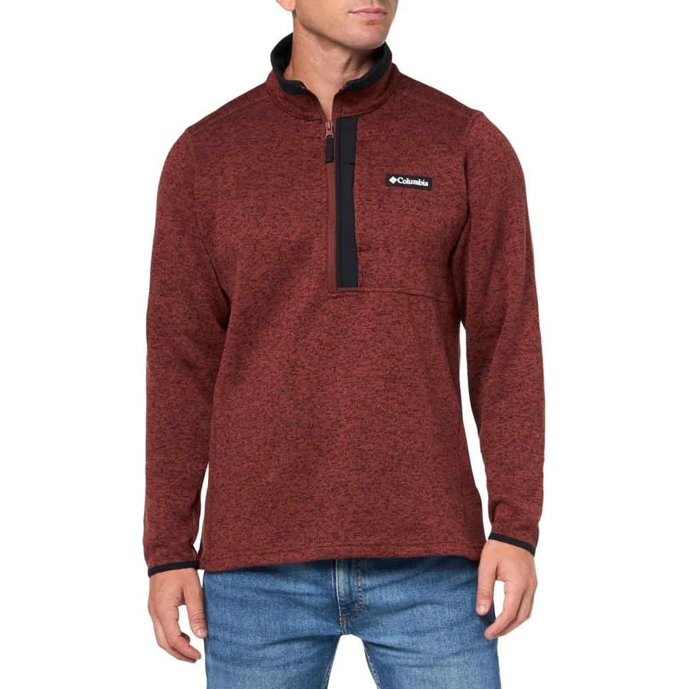 imageColumbia mens Sweater Weather Half ZipSpice Heather