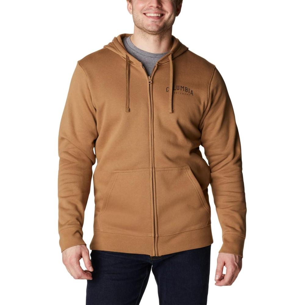 imageColumbia mens Trek Full Zip HoodieDeltaArched Brand Logo