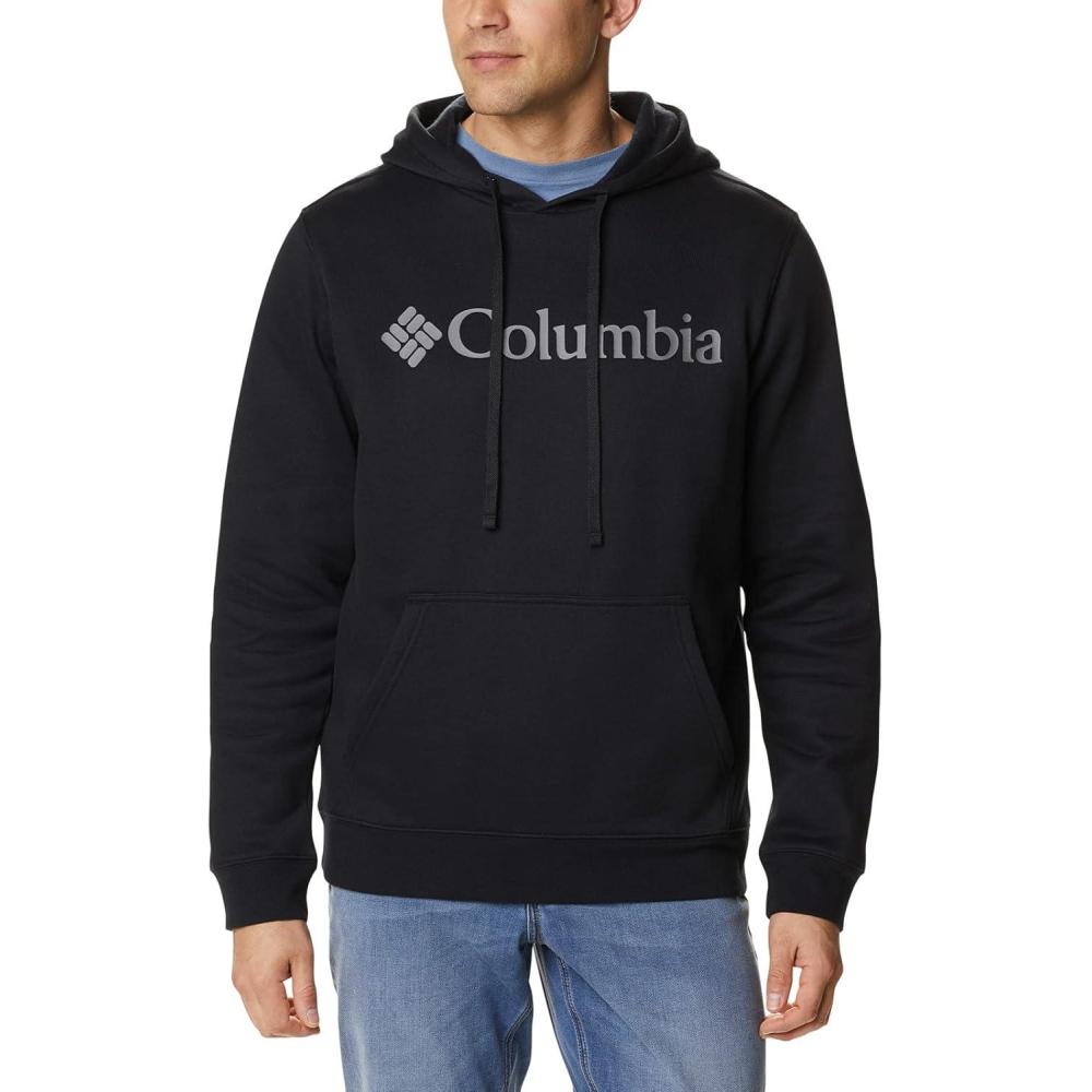imageColumbia mens Trek HoodieBlackCity Grey
