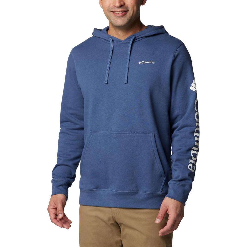 imageColumbia mens Trek HoodieDark MountainCsc Sleeve Logo