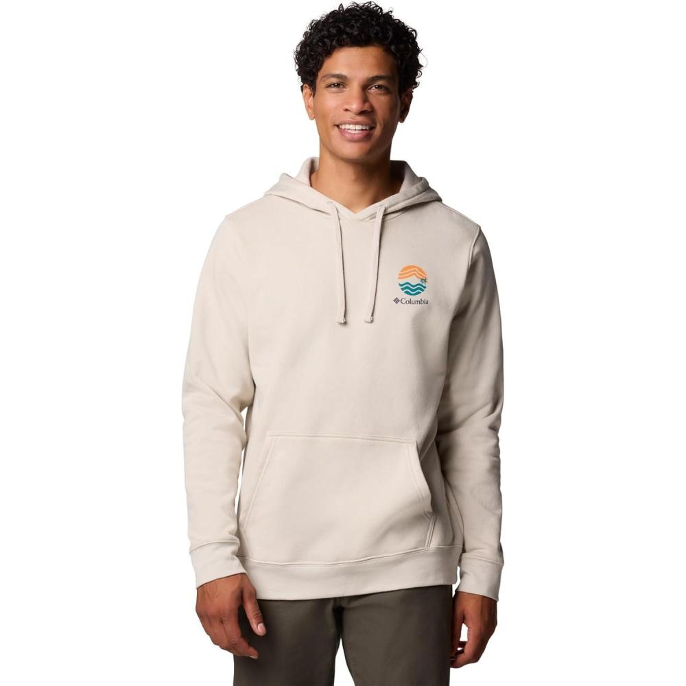 imageColumbia mens Trek HoodieDark StoneCircular Linescape