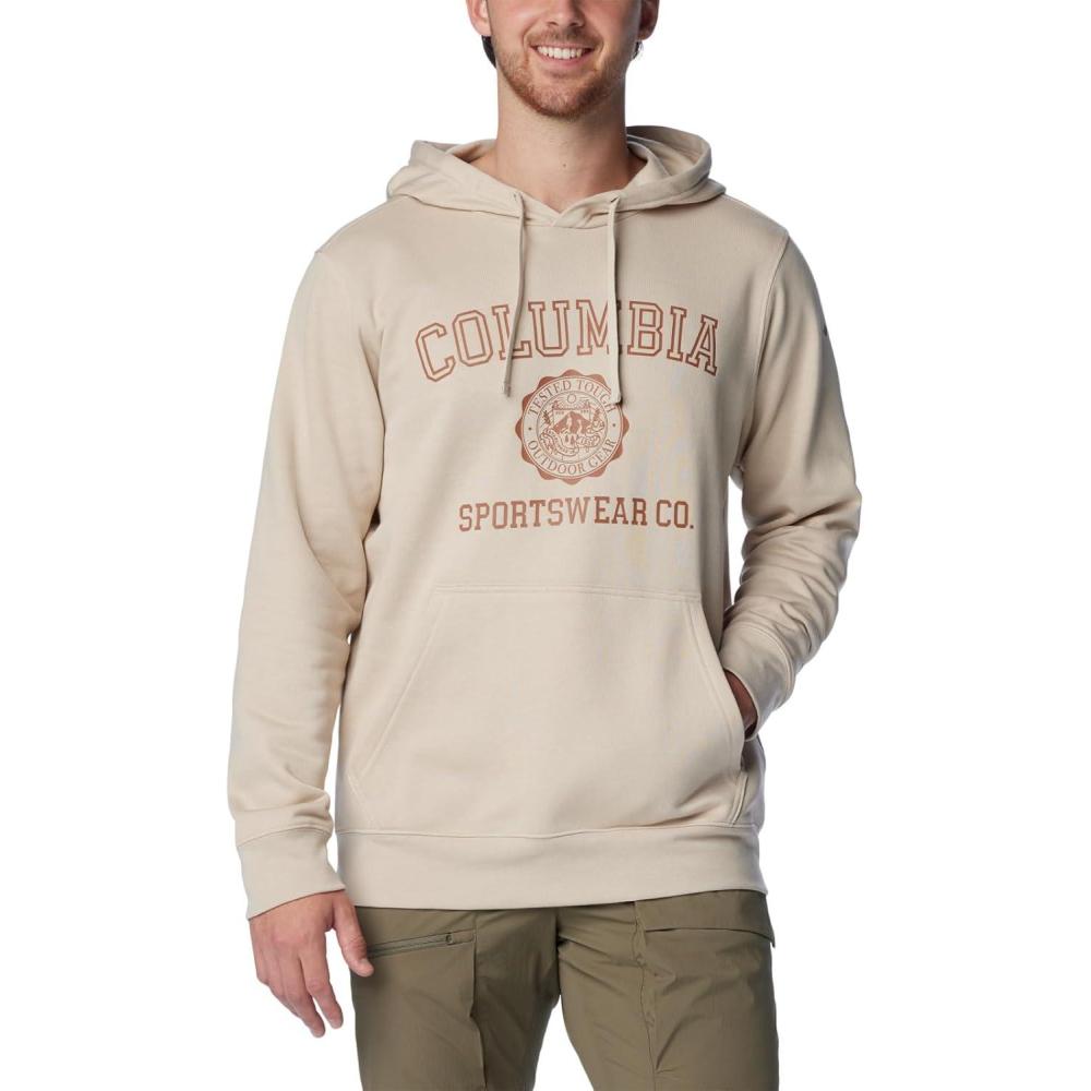 imageColumbia mens Trek HoodieDark StoneCsc Emblem