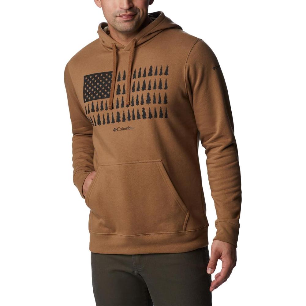 imageColumbia mens Trek HoodieDelta Treeline Flag Graphic