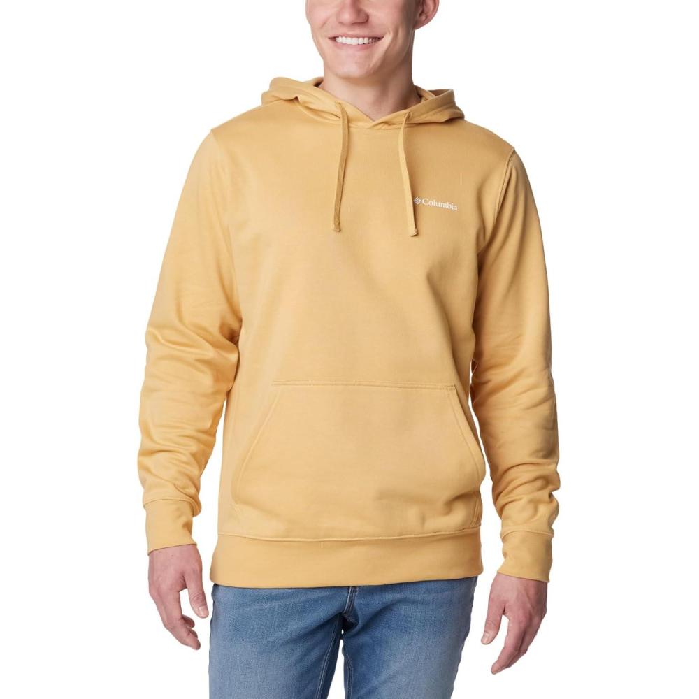 imageColumbia mens Trek HoodieLight CamelLc Csc Branded Graphic