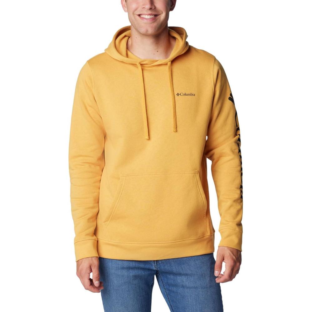 imageColumbia mens Trek HoodieRaw Honey Csc Sleeve Logo