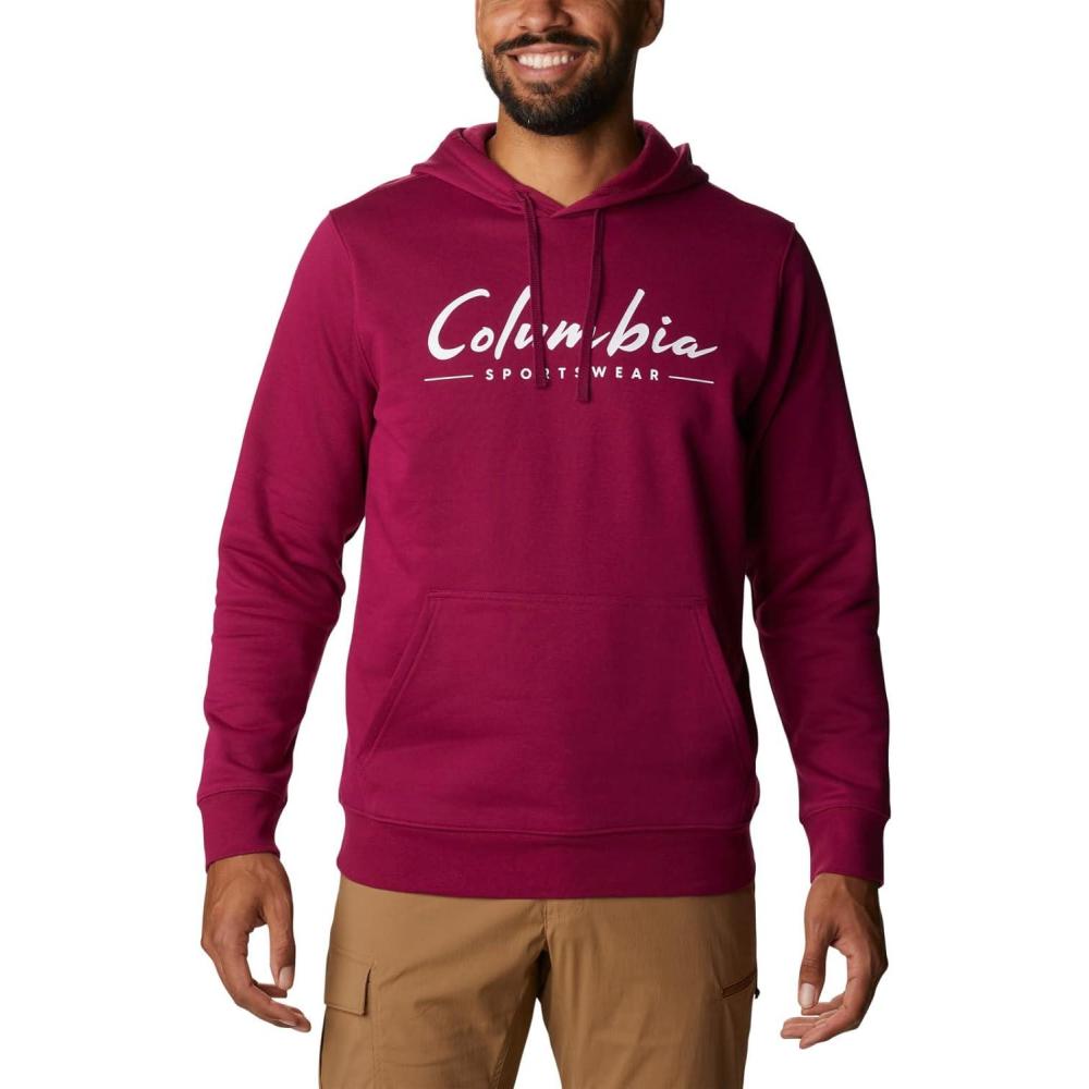 imageColumbia mens Trek HoodieRed Onion