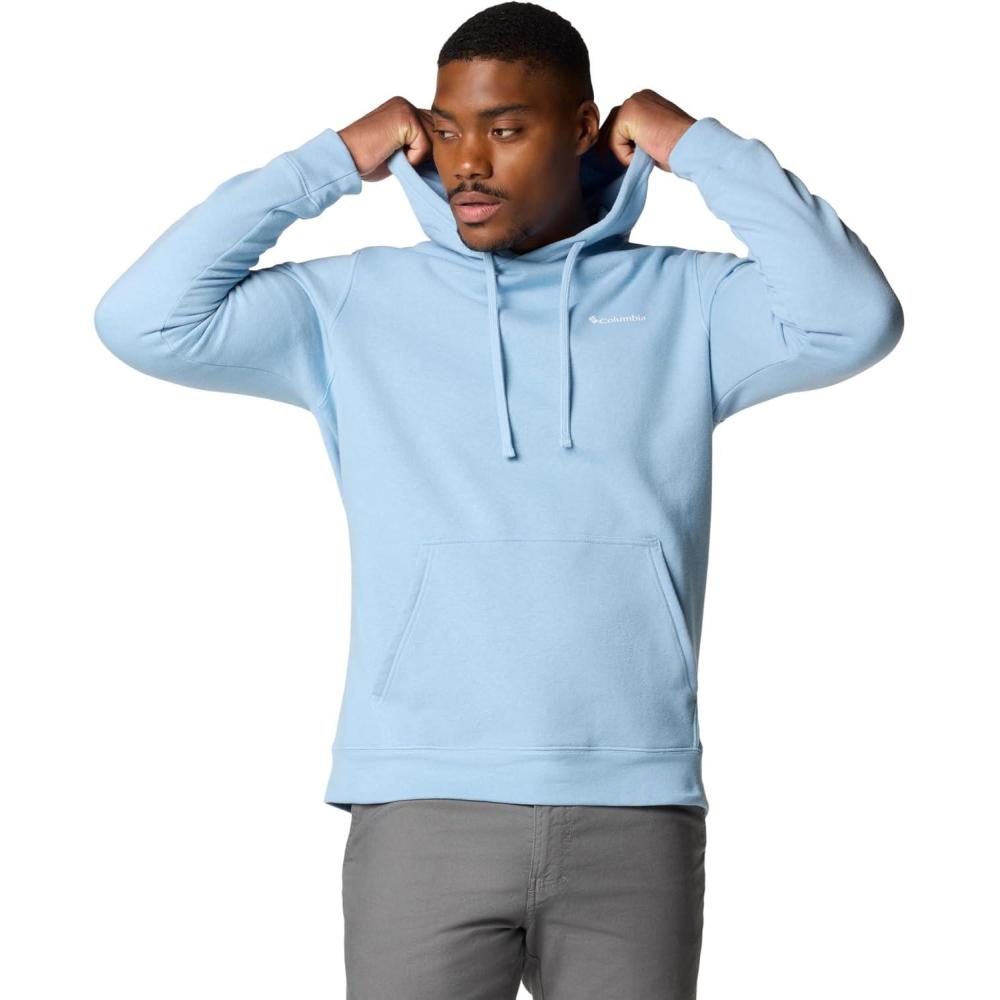 imageColumbia mens Trek HoodieRipple BlueCsc Sleeve Logo