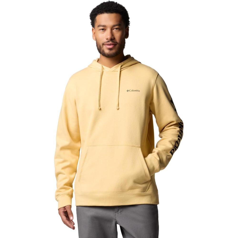 imageColumbia mens Trek HoodieSand DuneCsc Sleeve Logo