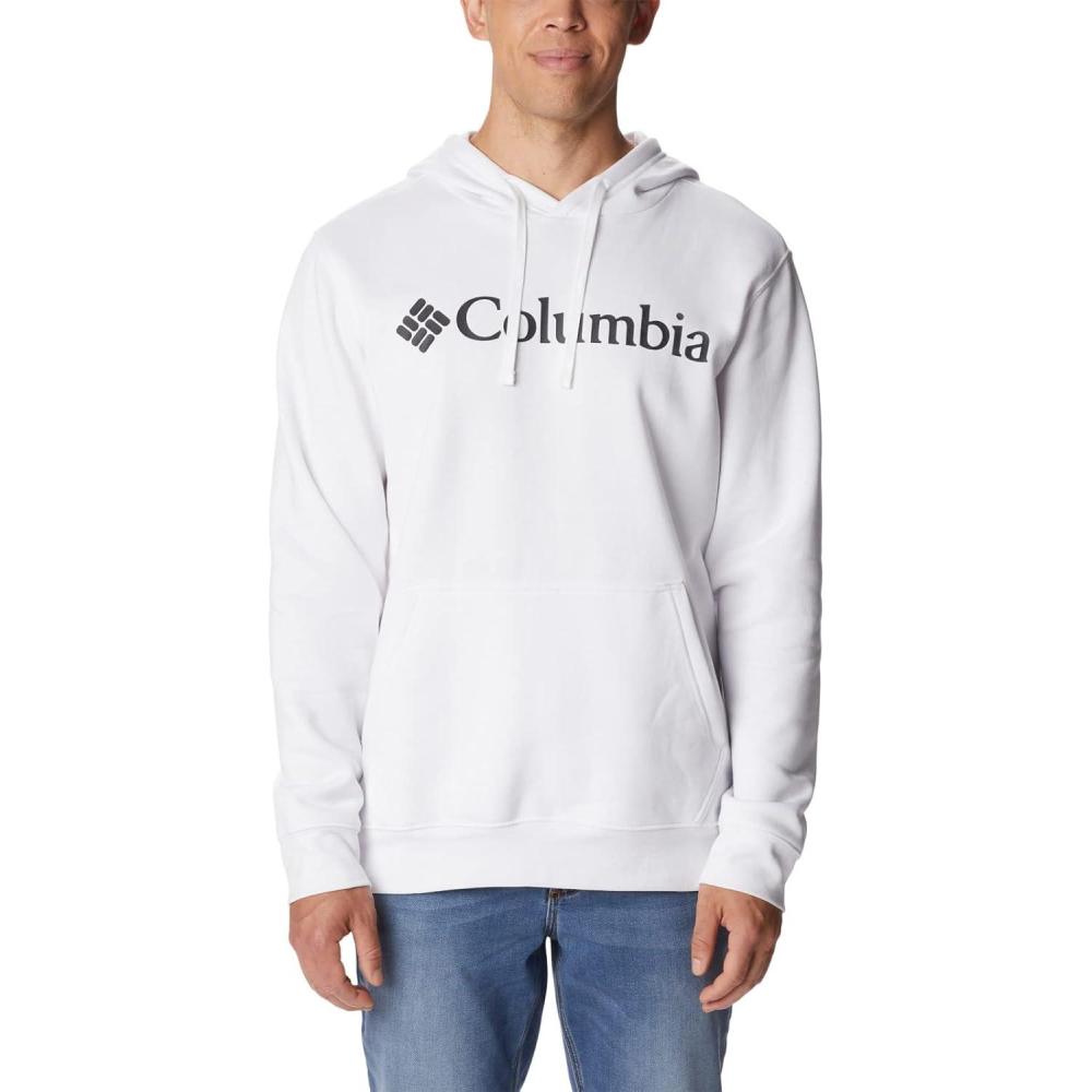 imageColumbia mens Trek HoodieWhiteCsc Branded Logo