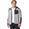 Columbia Men’s Arctic Crest Sherpa Full Zip(White/Black)