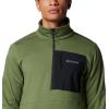 Columbia Men’s Hike Half Zip II(Canteen/Canteen/Black)