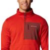 Columbia Men’s Hike Half Zip II(Sail Red/Sail Red/Spice)
