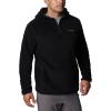 Columbia Men’s Rugged Ridge III Sherpa Pullover Hoodie(Black)