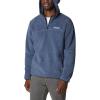 Columbia Men’s Rugged Ridge III Sherpa Pullover Hoodie(Dark Mountain)