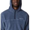 Columbia Men’s Rugged Ridge III Sherpa Pullover Hoodie(Dark Mountain)