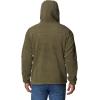 Columbia Men’s Rugged Ridge III Sherpa Pullover Hoodie(Stone Green)
