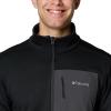 Columbia mens Hike Full Zip Ii(Black)