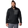 Columbia mens Hike Full Zip Ii(Black)