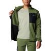 Columbia mens Hike Full Zip Ii(Canteen/Canteen/Black)