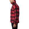 Columbia mens Steens Mountain Printed Jacket(Mountain Red Check Print)