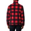 Columbia mens Steens Mountain Printed Jacket(Mountain Red Check Print)
