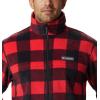 Columbia mens Steens Mountain Printed Jacket(Mountain Red Check Print)