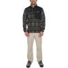 Columbia mens Sweater Weather Half Zip(Black Blanket Print/Black Lodge)
