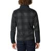 Columbia mens Sweater Weather Half Zip(Black Camo Buffalo/Black)