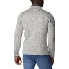 Columbia mens Sweater Weather Half Zip(Chalk/Shark)