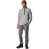 Columbia mens Sweater Weather Half Zip(City Grey Heather)