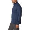 Columbia mens Sweater Weather Half Zip(Dark Mountain Heather/Dark Mountain)