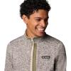 Columbia mens Sweater Weather Half Zip(Dark Stone Heather)