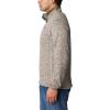 Columbia mens Sweater Weather Half Zip(Dark Stone Heather/Stone Green)