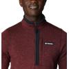 Columbia mens Sweater Weather Half Zip(Elderberry)