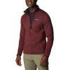 Columbia mens Sweater Weather Half Zip(Elderberry)