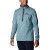 Columbia mens Sweater Weather Half Zip(Metal)