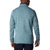Columbia mens Sweater Weather Half Zip(Metal)