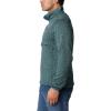 Columbia mens Sweater Weather Half Zip(Night Wave Heather/Metal)