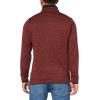 Columbia mens Sweater Weather Half Zip(Spice Heather)