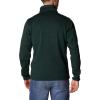 Columbia mens Sweater Weather Half Zip(Spruce Heather/Spruce)